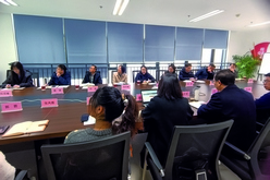 市委組織部副部長婁丹丹帶隊(duì)來新碼生物調(diào)研